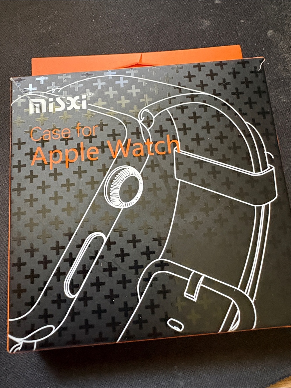 Case for Apple Watch. Not orange